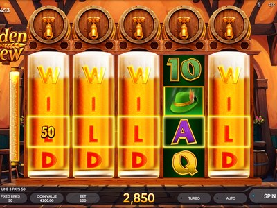 Слот Golden Brew от Endorphina